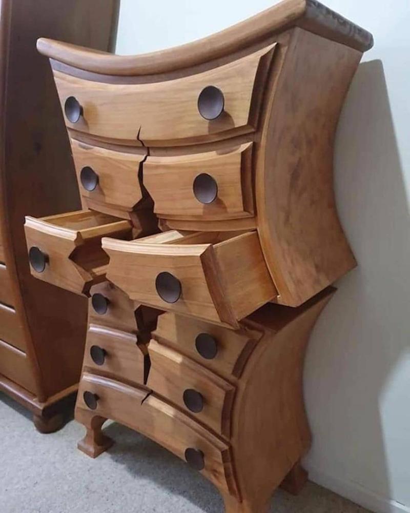 удивительная мебель из дерева