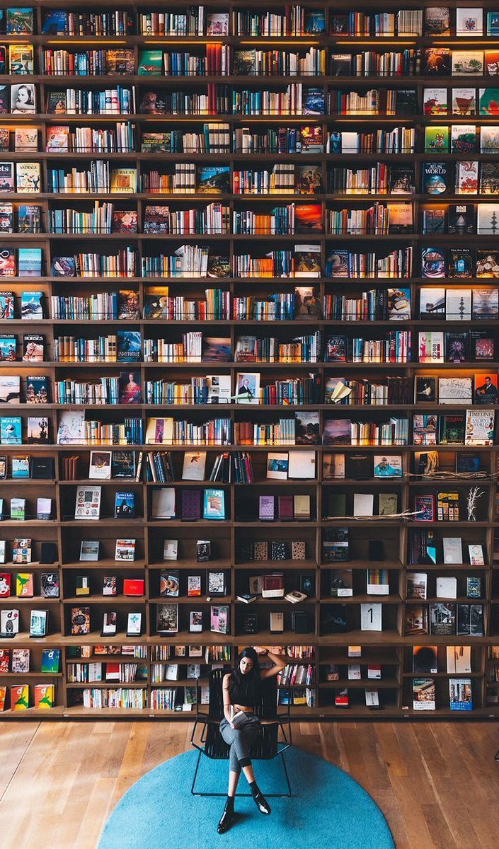 Книжные стеллажи в интерьере квартиры