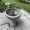 Чаша для будущего фонтана. Скоро будет подведена вода. 