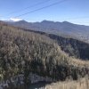 Обычный вид на ущелье сверху.